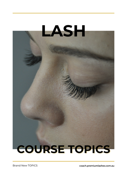 #03 Lash Course Topic Ideas to teach