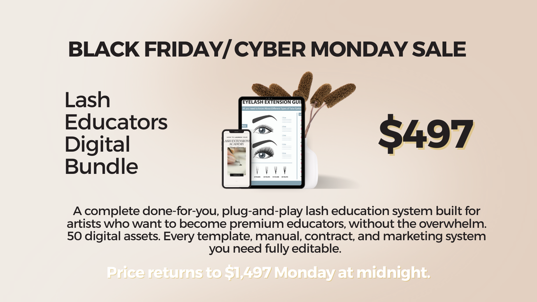 LASH EDUCATOR DIGITAL BUNDLE